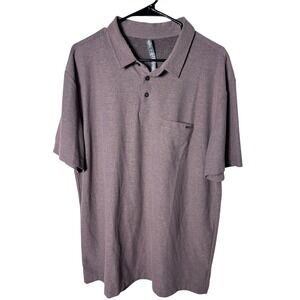 Vuori men's xl ace polo v164 purple  performance athleisure shirt